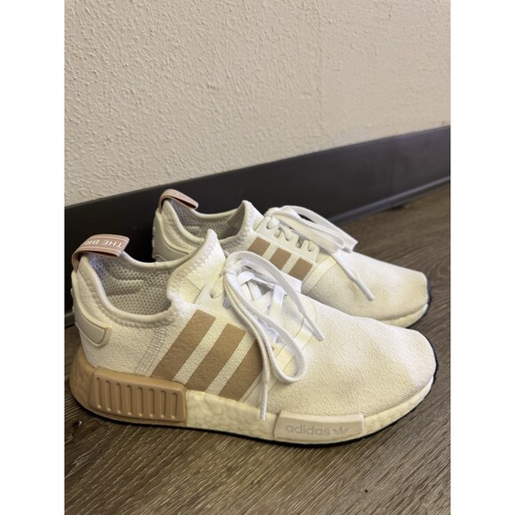 adidas NMD R1 White Ash Pearl (Women's) *Size 6* - Picture 1 of 9